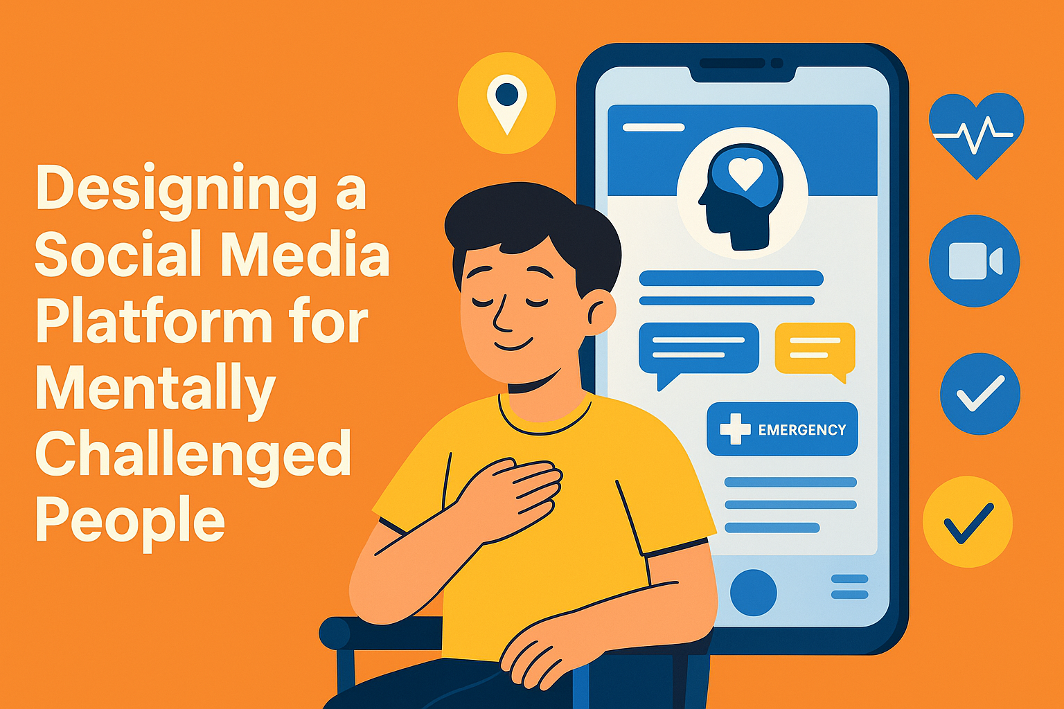 Social Website Mentally Challenged